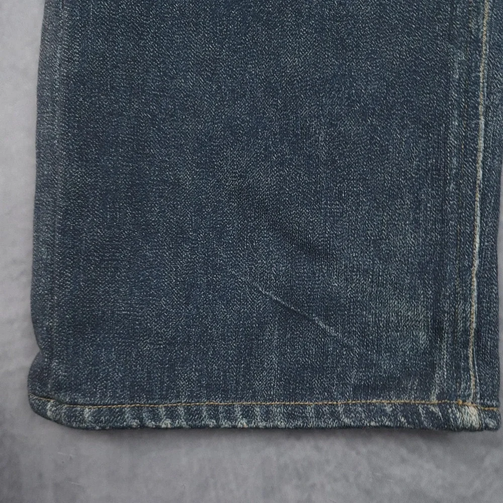 Rag & Bone Miramar Pants Mens 33 Blue Fit 4 Straight Cotton Terry